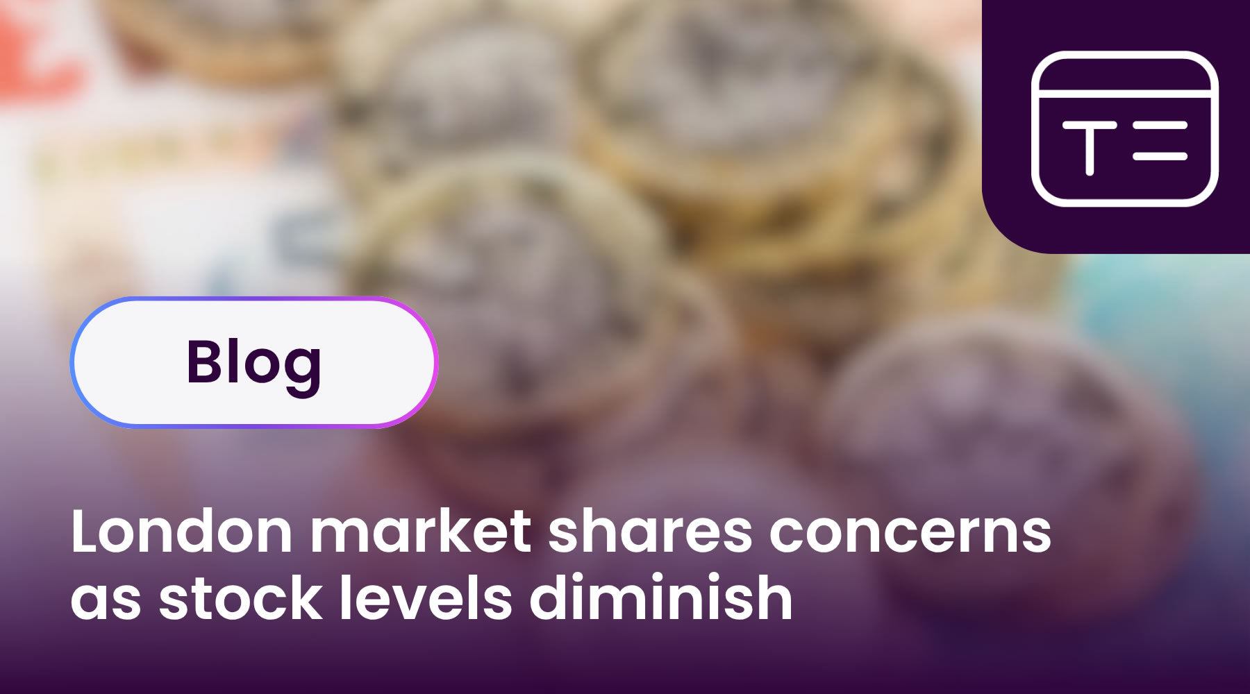 London market shares concerns as stock levels diminish