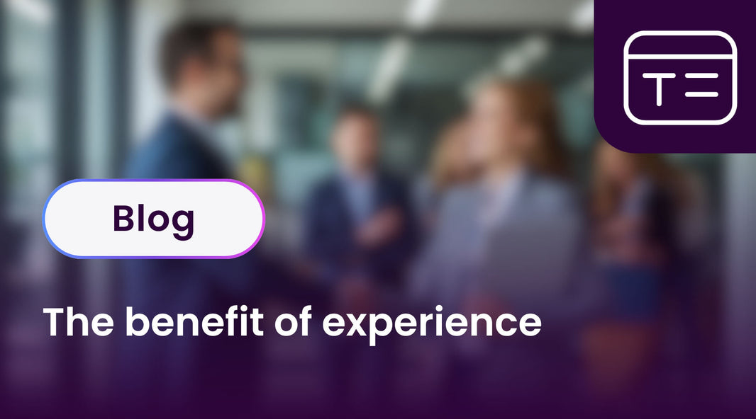 The benefit of experience