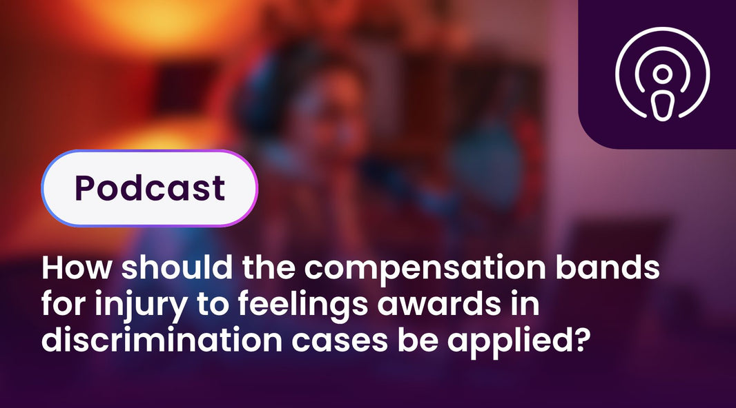 How should the compensation bands for injury to feelings awards in discrimination cases be applied?