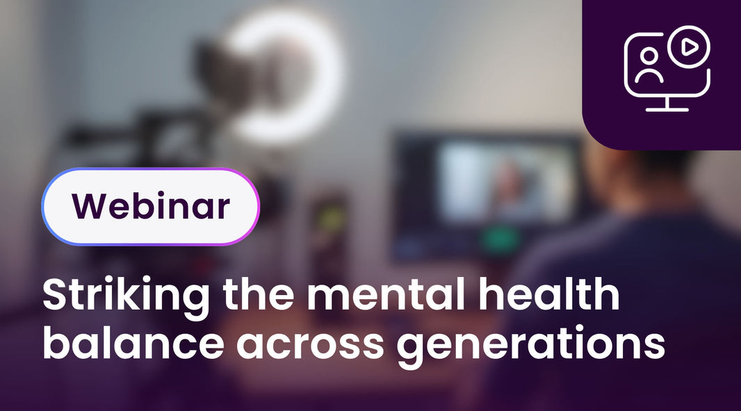 Striking the mental health balance across generations