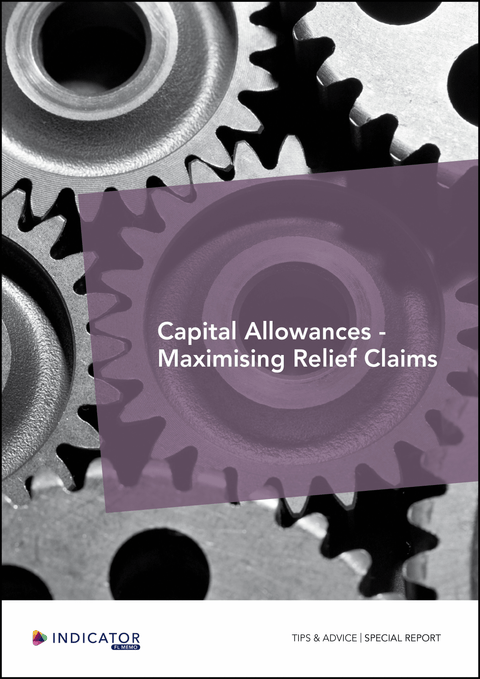 Capital Allowances - Maximising Relief Claims