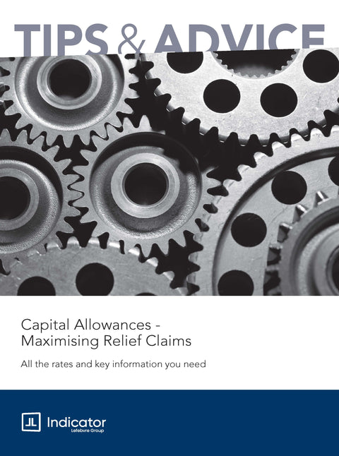 Capital Allowances - Maximising Relief Claims