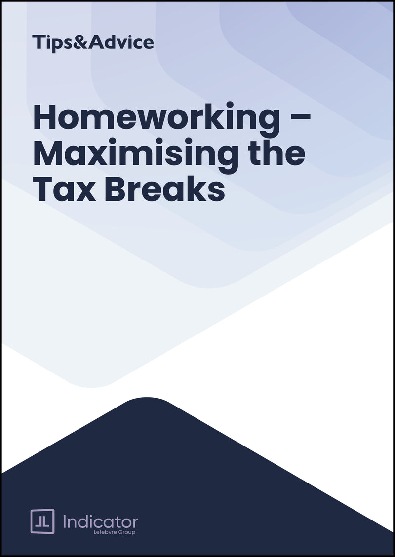 Homeworking - Maximising The Tax Breaks