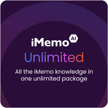 iMemo Unlimited + AI