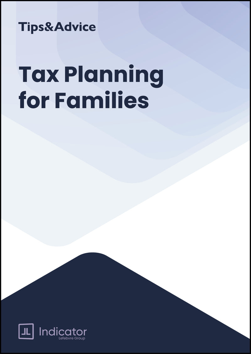 Tax Planning for Families - April 2026