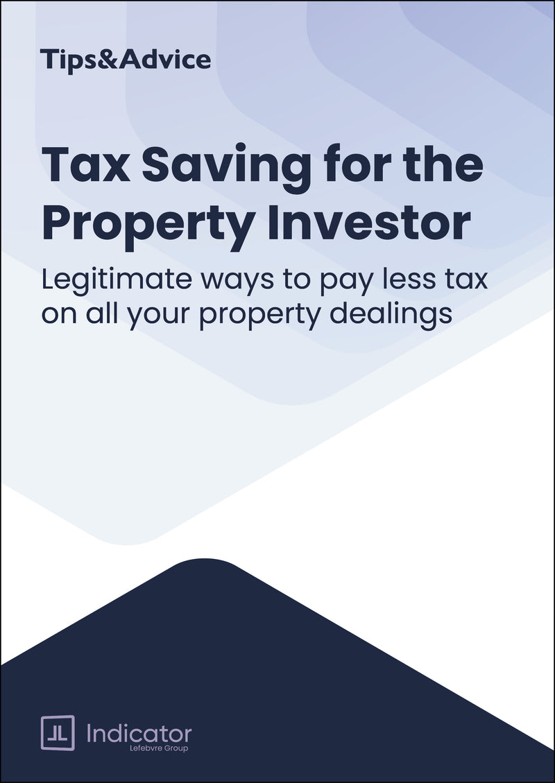 Tax Saving for the Property Investor
